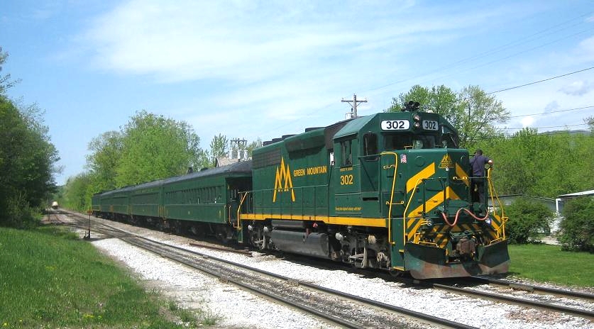 Green Mountain RR train